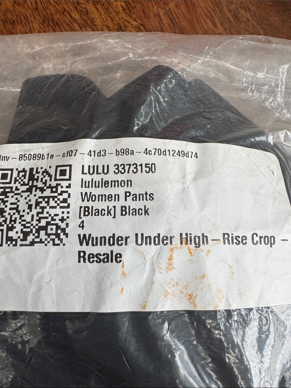 lululemon athletica Black Wunder Under High-Rise Crop Pants